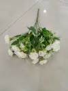 Lili artificial flower 5-prong 15-head Parisian lilac wall cabinet decoration for wedding decoration Specification image